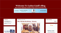 Desktop Screenshot of ladunliadinews.com
